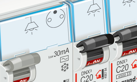 Porte-fusible Coupe-circuit Legrand 20A 400V - Référence 05822, Occasion Testé Fonctionnel