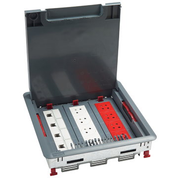 Boîte de sol, colonne et nourrice Legrand