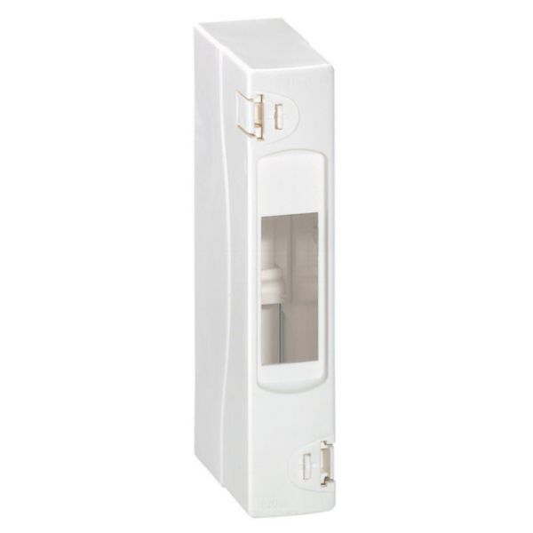 Coffret cache-bornes 1 module - blanc RAL9003