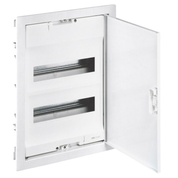 Coffret encastrement porte transp.