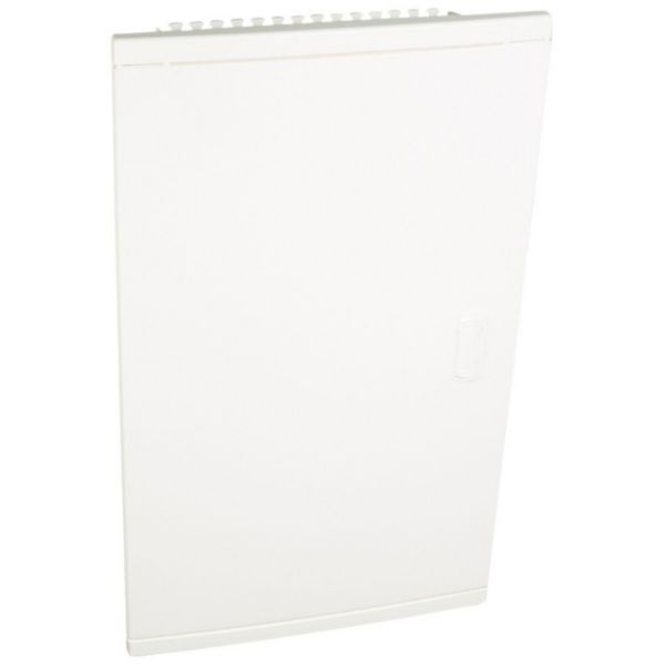 Coffret modulaire encastré 3 rangées 36+6 modules - avec porte isolante galbée blanche - Page 2