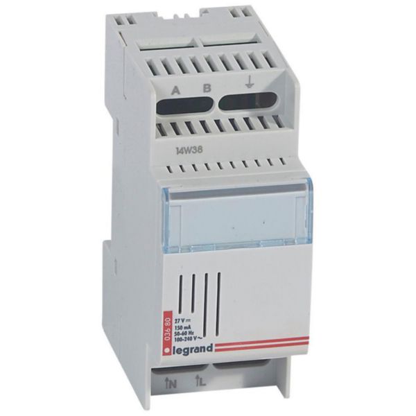 Alimentation pour BUS - 8 commandes auxiliaires des télévariateurs - 2 modules