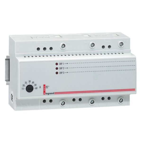 Délesteur triphasé - 400 v~ - 1 circuit délesté 15 A max - tore intégré