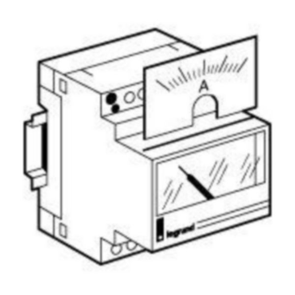 Cadran de mesure analogique pour ampèremètre référence 004600 - 0A à 300A