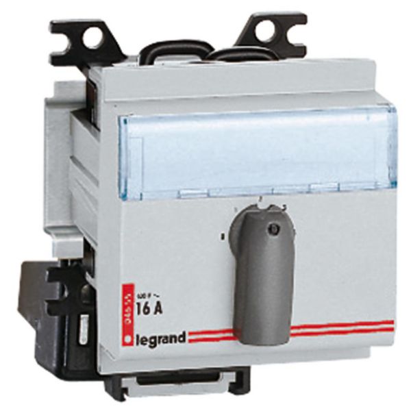 Commutateur rotatif modulaire 4 directions avec arrêt - 1P 16A 400V~ - 3 modules - Page 176