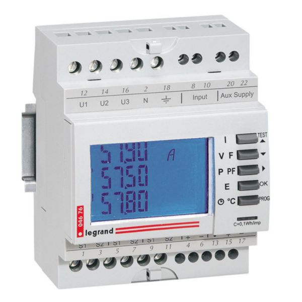 Centrale de mesure modulaire avec sortie rs 485