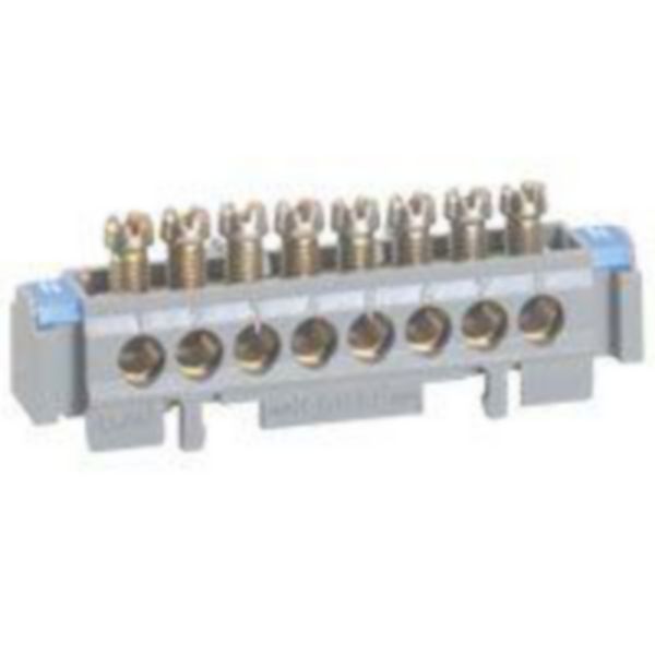 Bornier de répartition nu sur support - 1 connexion 6mm² à 25mm² - longueur 113mm - Page 6