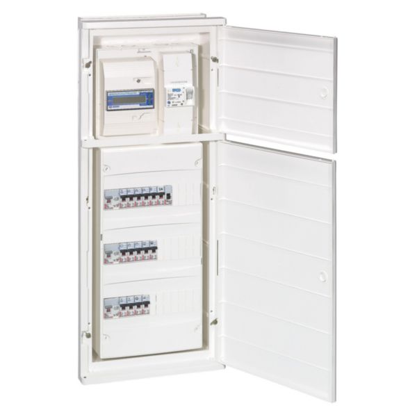 Bac d'encastrement étroit isolant faible profondeur pour GTL - pour coffret 3 rangées + platine épaisseur 45mm - Page 2