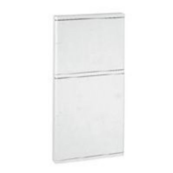 Porte isolante pour bac étroit GTL référence 005105 - IP40 IK07 - blanche