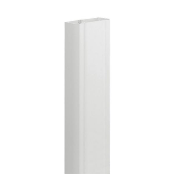 Goulotte 1 compartiment 50x80mm DLP monobloc - blanc