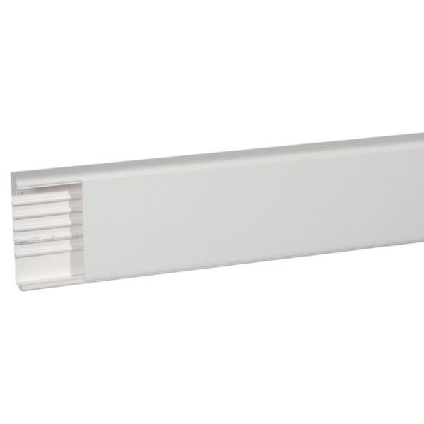 Goulotte 1 compartiment 50x195mm DLP monobloc - blanc