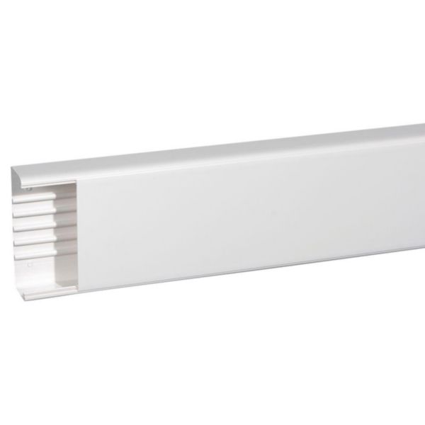 Goulotte 1 compartiment 65x195mm DLP monobloc - blanc