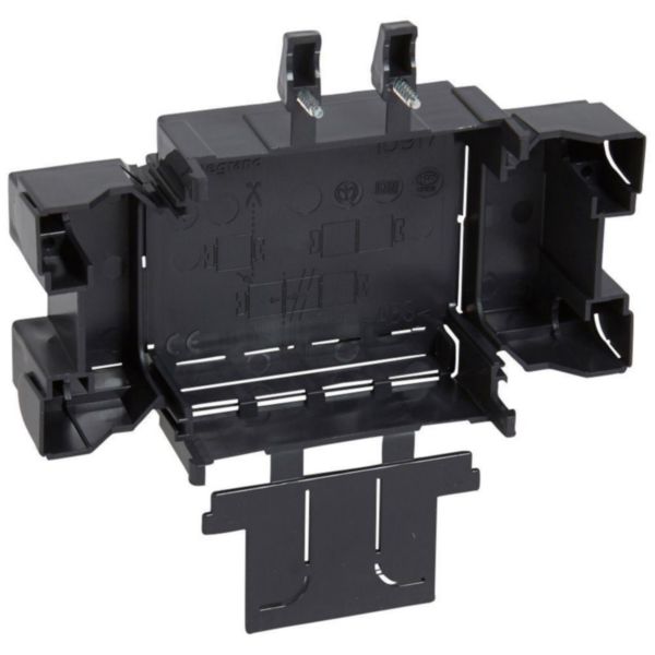 Boitier d'isolation mécanisme dans goulotte pour support 1 module