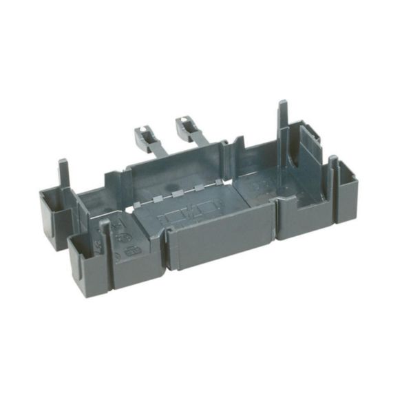 Boitier d'isolation mécanisme dans goulotte pour support 2 modules