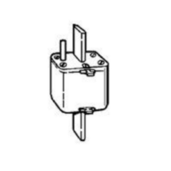 Cartouche industrielle à couteau typeaM taille 3 - avec percuteur - 500A