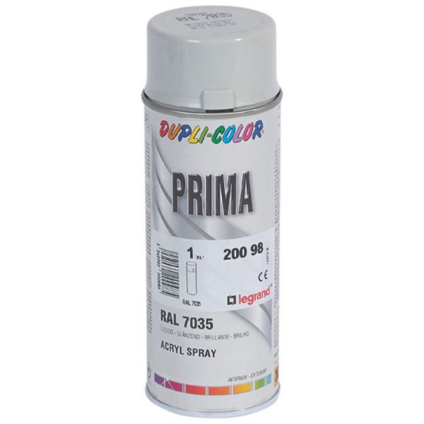 Bombe de peinture 400ml gris RAL7035