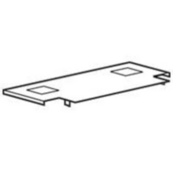 Cloison métal pour compartimentage horizontal XL³400