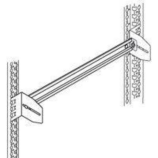 Dispositif de fixation universel XL³400 rail et fourchette réglable
