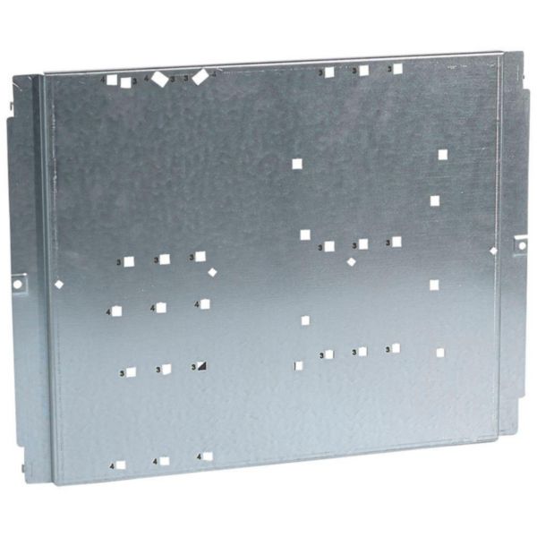 Platine pour 1 à 2 DPX250 différentiel et 1 DPX³630 fixes ou avec 1 répartiteur en position verticale dans XL³400 - Page 133