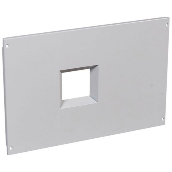 Plastron métal à vis DPX³1600 position verticale - XL³4000 H.400mm 24 modules