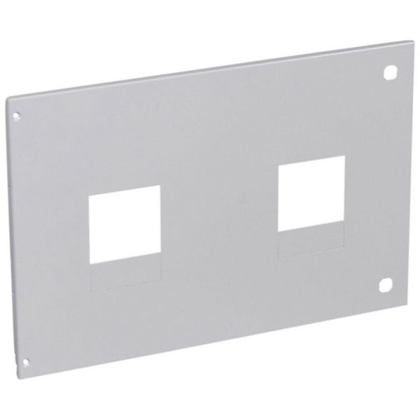 Plastron métal pour inverseurs de sources à vis pour 2 DPX250 fixes dans XL³4000 - Page 84