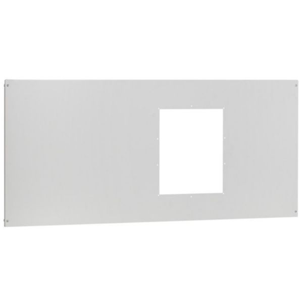 Plastron métal à charnière et serrure pour DMX³6300 version fixe et débrochable pour armoire XL³6300 - hauteur 600mm - Page 80