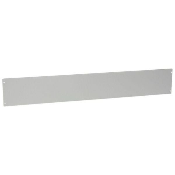 Plastron métal à vis pour appareils modulaires pour XL³6300 - hauteur 200mm