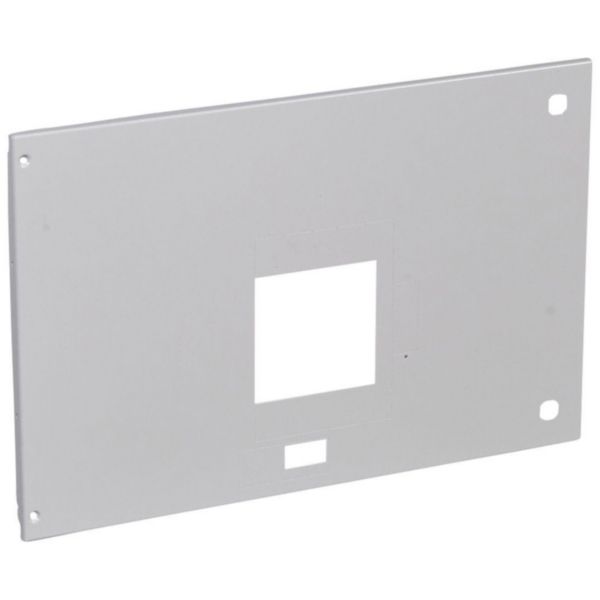 Plastron métal pour 1 DPX³1600 débrochable avec commande en position horizontale dans XL³4000 - hauteur 400mm - Page 76