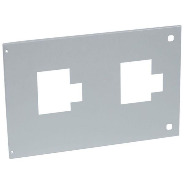 Plastron métal pour inverseurs de sources à vis pour 2 DPX250 débrochables dans XL³4000 - Page 84