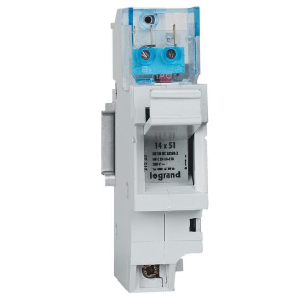 Coupe-circuit sectionnable SP51 pour cartouche industrielle 14x51mm - 1P - avec microrupteur