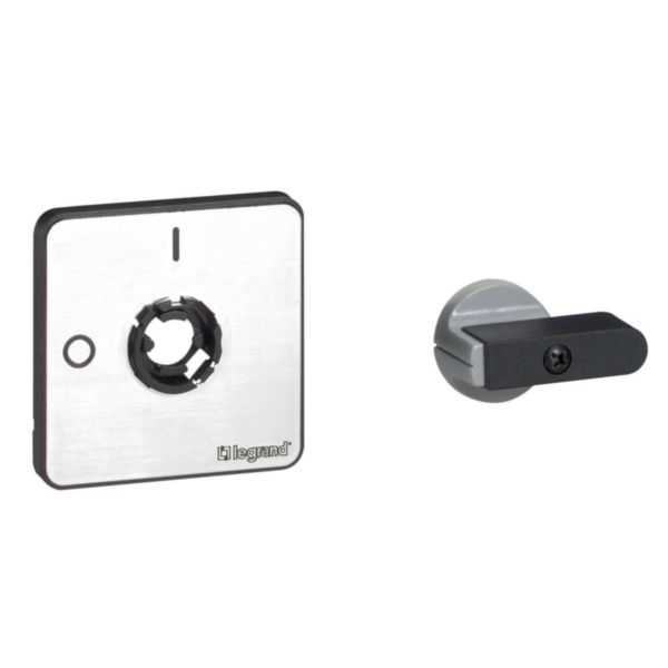 Interrupteur sectionneur présentation quadral 64mm - gris
