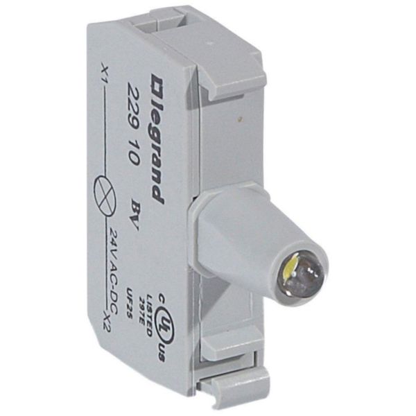 Bloc pour tête lumineuse Osmoz raccordement à vis - 12V à 24V alternatif ou continu - blanc