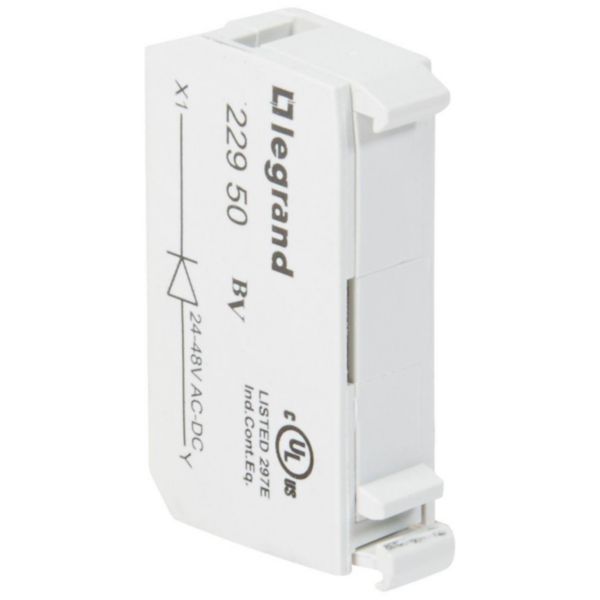 Bloc test Osmoz raccordement à vis - 1 diode 24V et 48V