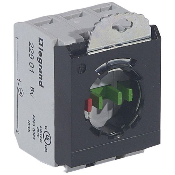 Sous-ensemble bloc pour tête non lumineuse Osmoz raccordement à vis - 2NO+NF et étrier 3 postes - Page 13