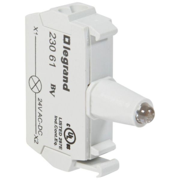Bloc pour tête lumineuse Osmoz raccordement par borne à ressort - 12V à 24V alternatif ou continu - rouge - Page 15