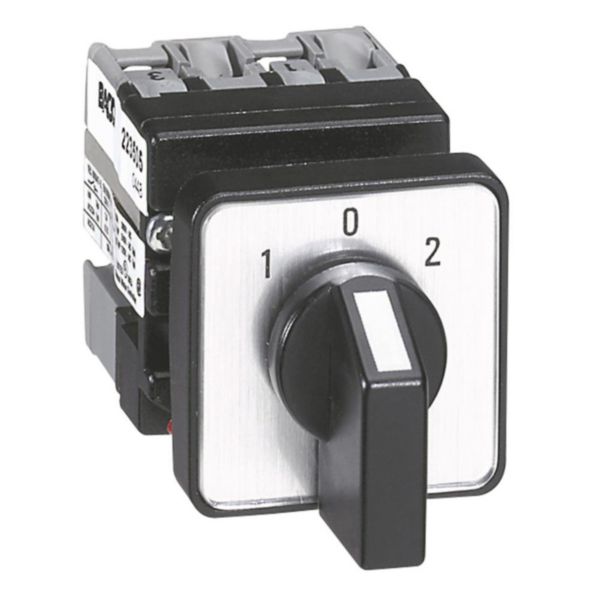 Mini-commutateur à cames inverseur avec position arrêt 45° - 4P - 8 contacts -fixation centrale Ø22 sur porte - Page 23
