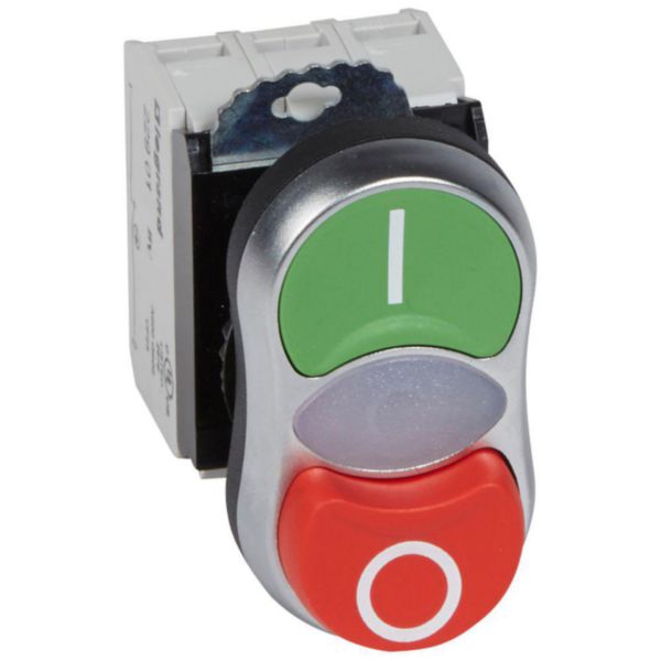Double touche lumineux affleurant et dépassant IP66 Osmoz complet - vert et rouge - 230V~ - Page 9