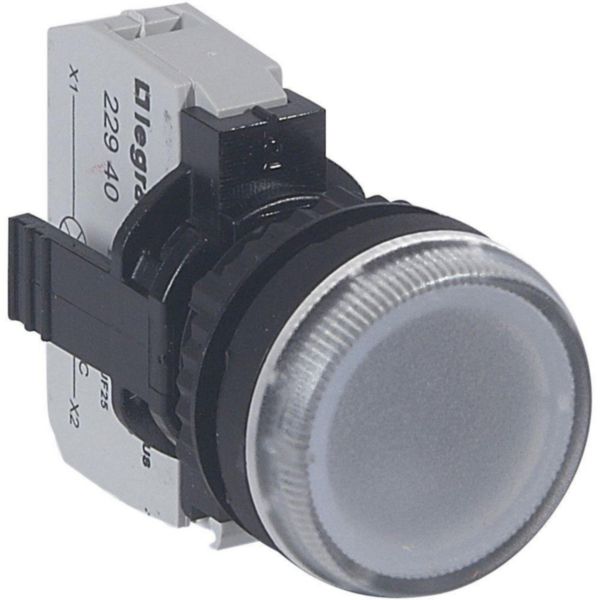 Voyant lumineux Osmoz complet IP69 blanc - 230V~
