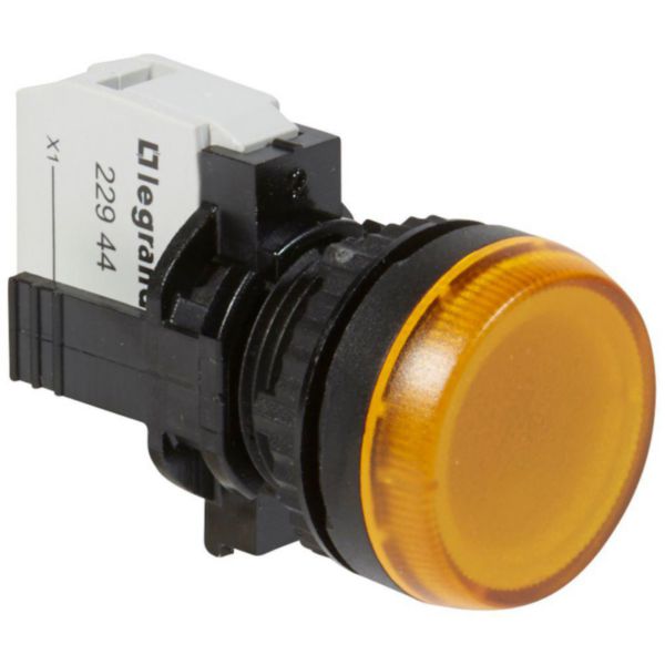 Voyant lumineux Osmoz complet IP69 jaune - 230V~