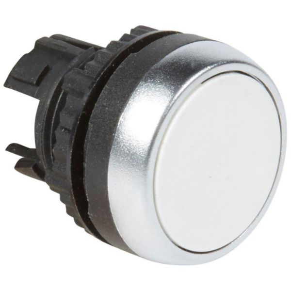 Tête à impulsion non lumineuse affleurante IP69 Osmoz composable - blanc