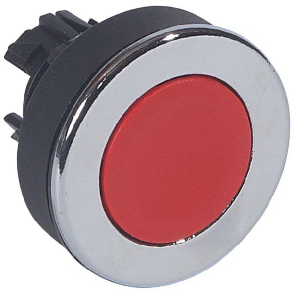 Tête super affleurante à impulsion non lumineuse IP66 Osmoz composable - rouge