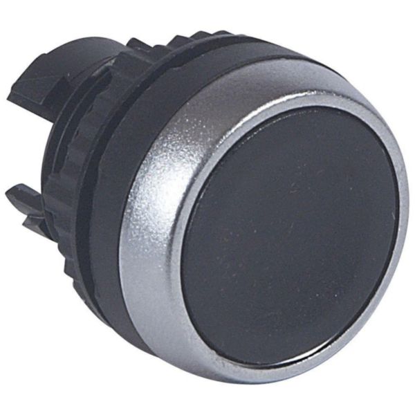 Tête pousser-pousser affleurante non lumineuse IP69 Osmoz composable - noir