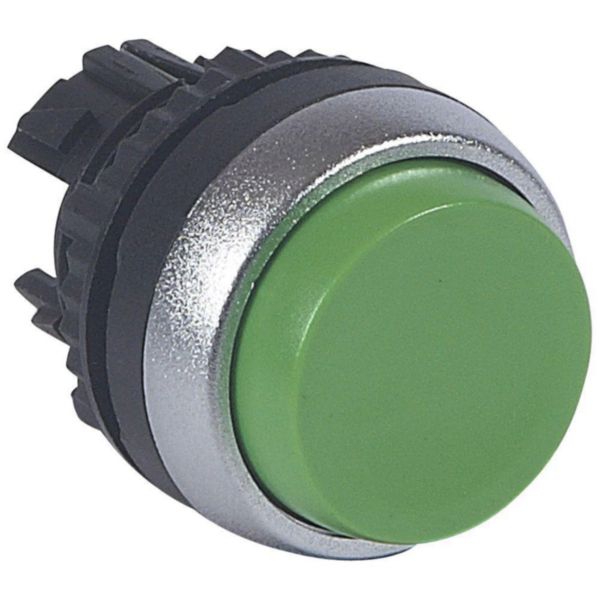 Tête pousser-pousser dépassante non lumineuse IP69 Osmoz composable - vert