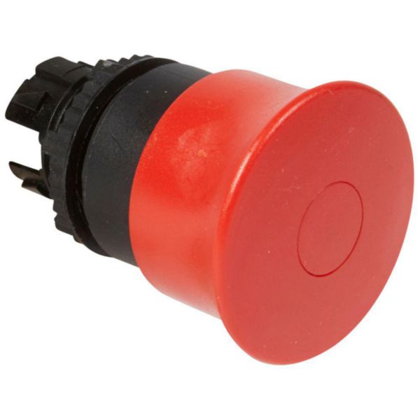 Coup de poing Ø40 pousser-tirer coupure d'urgence IP69 Osmoz composable - rouge