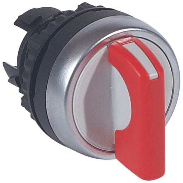 Tête bouton tournant à manette osmoz 2 positions 45° - rouge