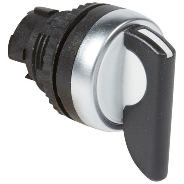 Bouton tournant non lumineux à levier IP69 Osmoz composable - 2 positions fixes 90°