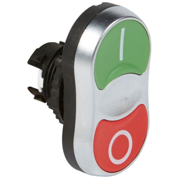 Tête double touche affleurante non lumineuse IP66 Osmoz composable - vert et rouge - Page 17