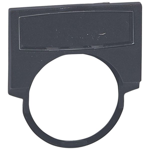Etiquette Osmoz , cadre équipé d'un insert noir - modèle large