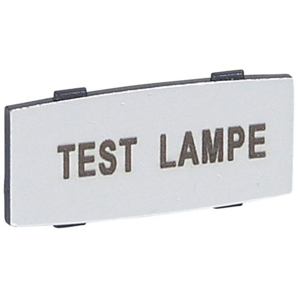 Insert Osmoz avec texte à enclipser sur un cadre - alu - petit modèle avec marquage TEST LAMPE - Page 13