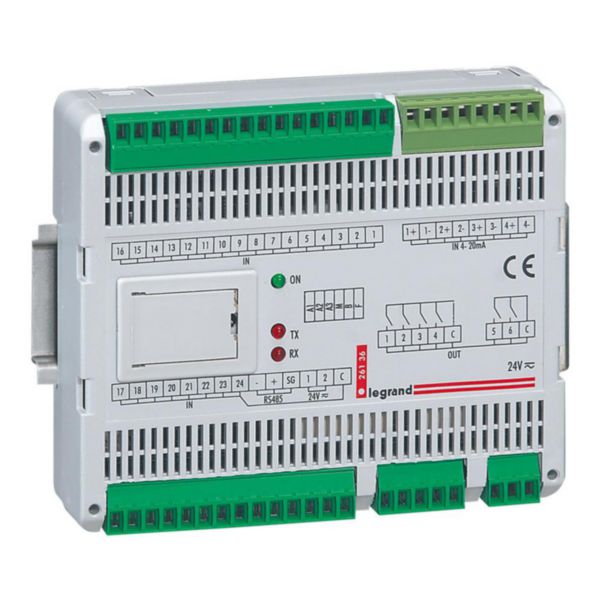 Interface modulaire de signalisation de commande pour DPX , DNX³ ou DX³ - 6 modules - 24V~ et 24V=